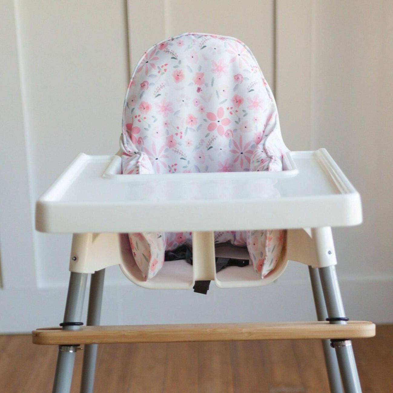 Pink Floral Ikea Antilop Cushion Cover