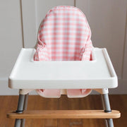 Pink Gingham Ikea Antilop Cushion Cover