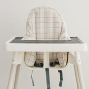 Camel Windowpane Ikea Antilop Cushion Cover