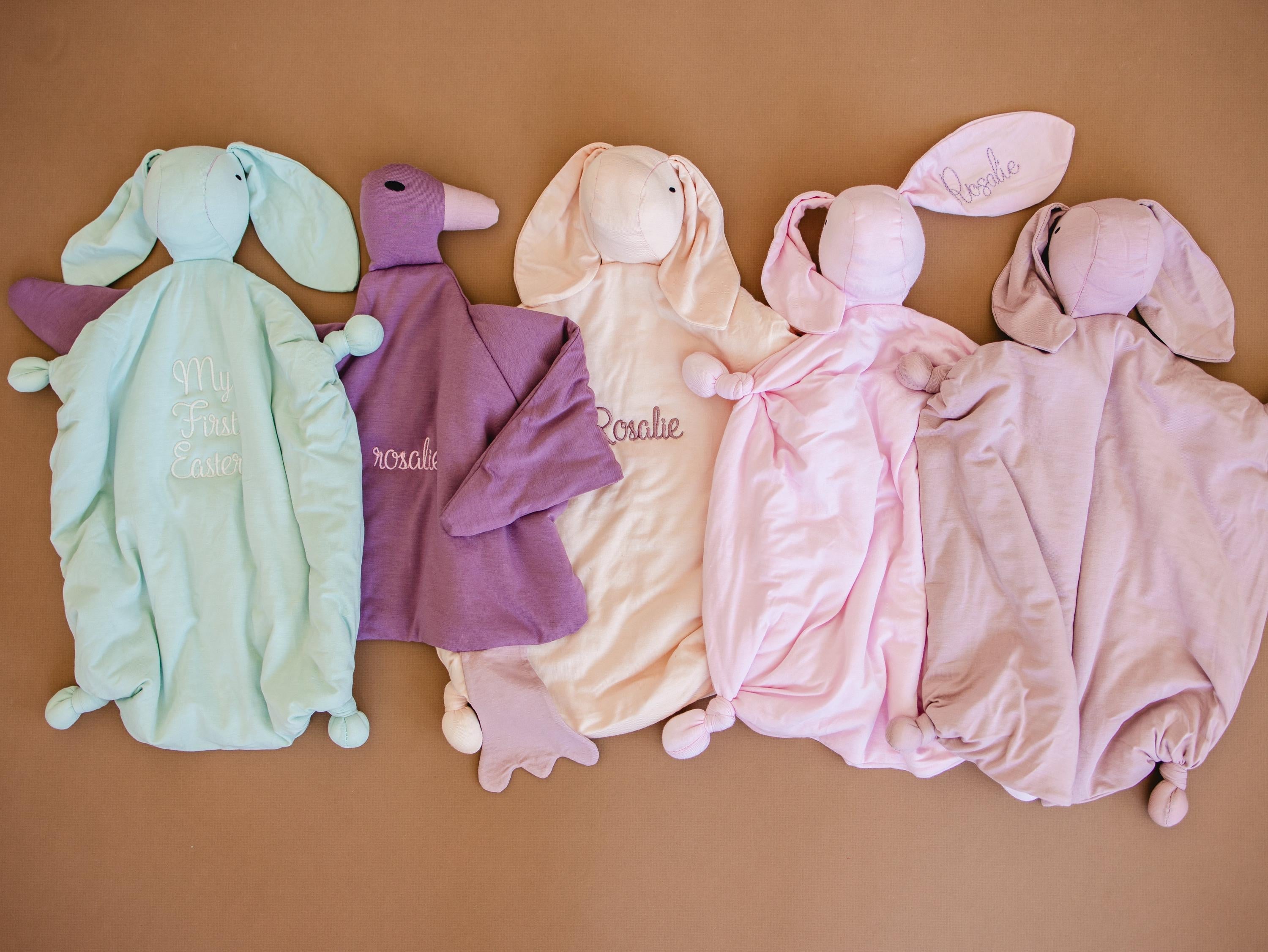 Snuggle Bunny Bamboo Lovey - More Colors