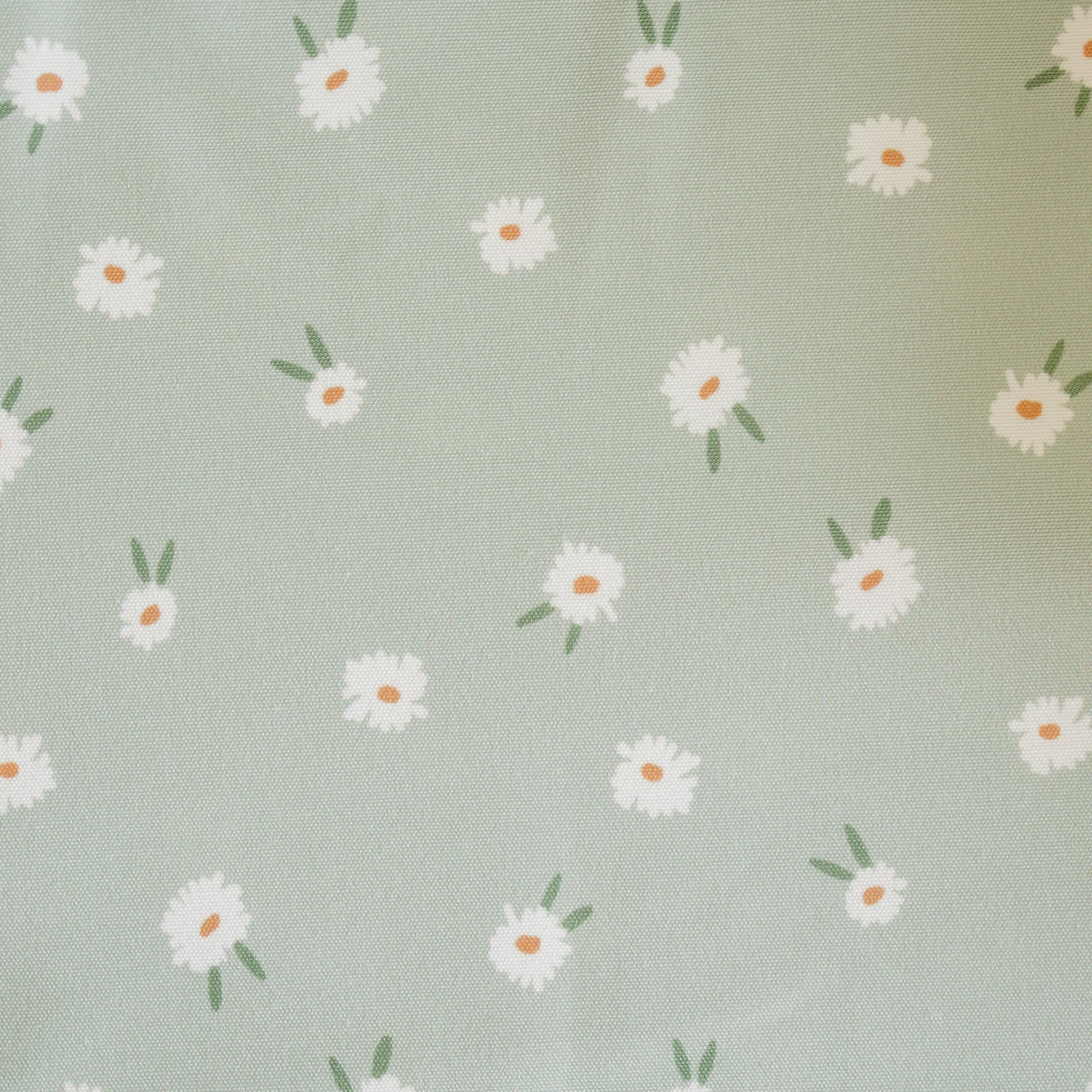 Green Tiny Daisy Ikea Antilop Cushion Cover
