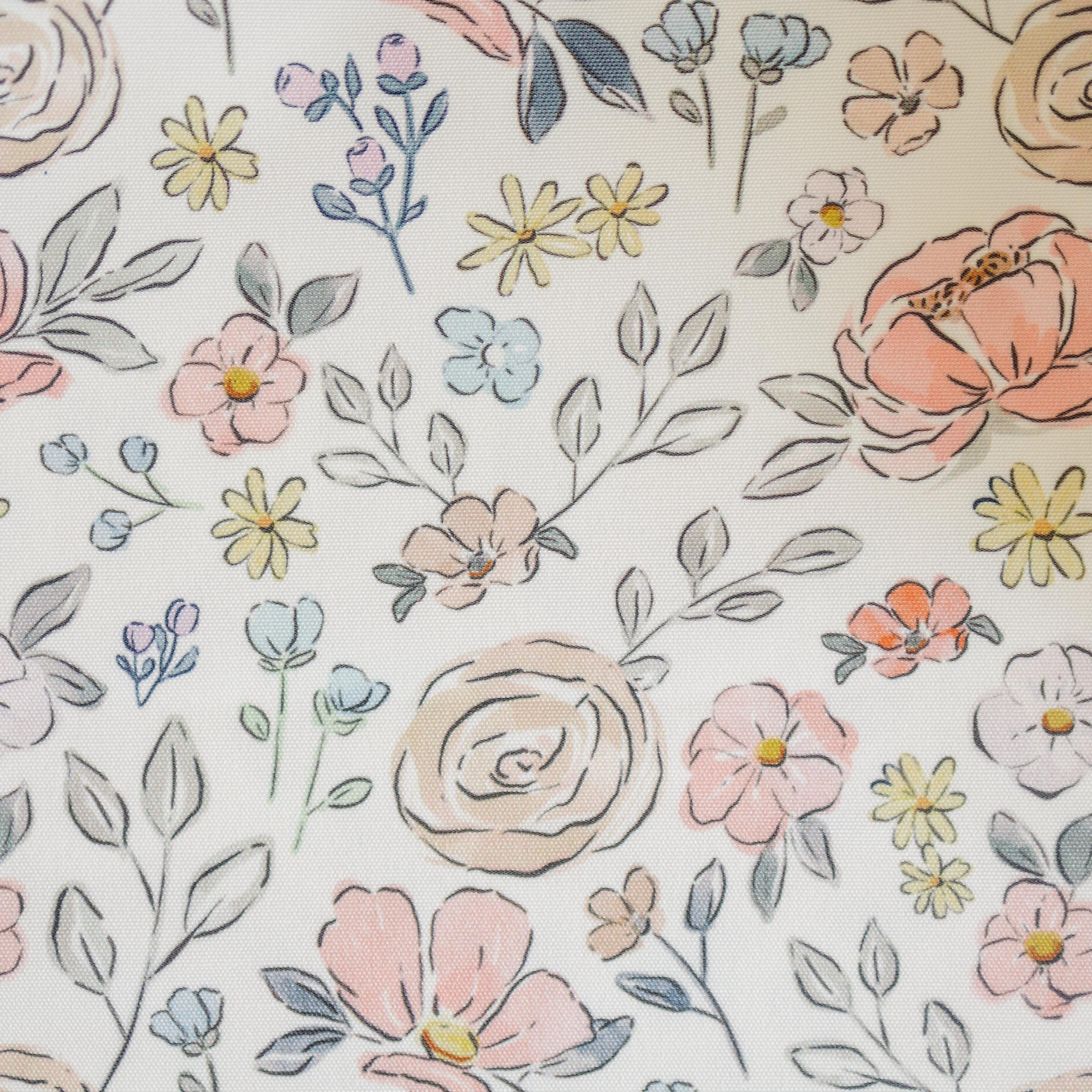 Pastel Floral Ikea Antilop Cushion Cover