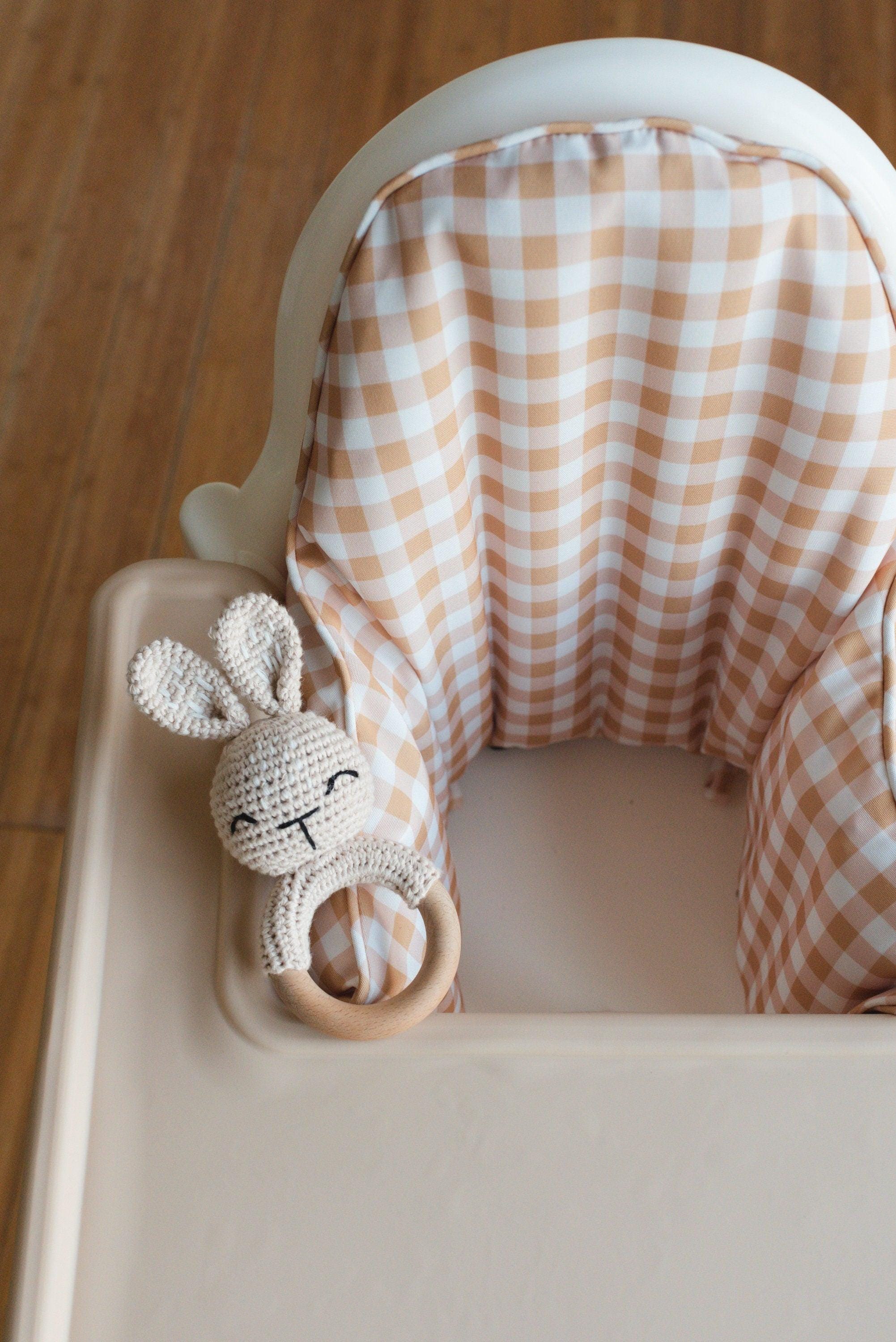 Yellow Gingham Ikea Antilop Cushion Cover