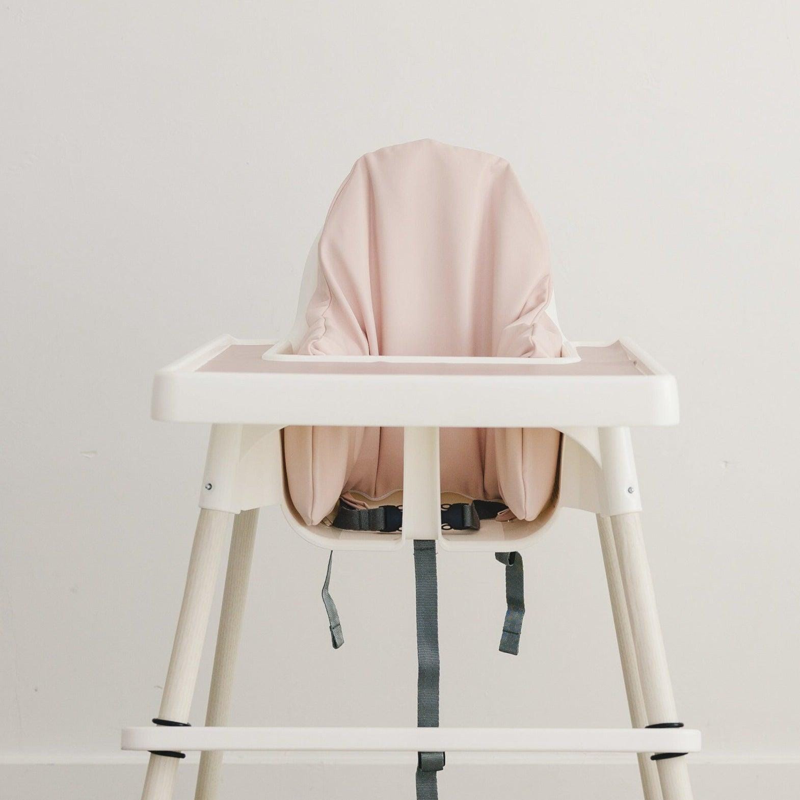 Blush Pink Vegan Leather Ikea Antilop Cushion Cover