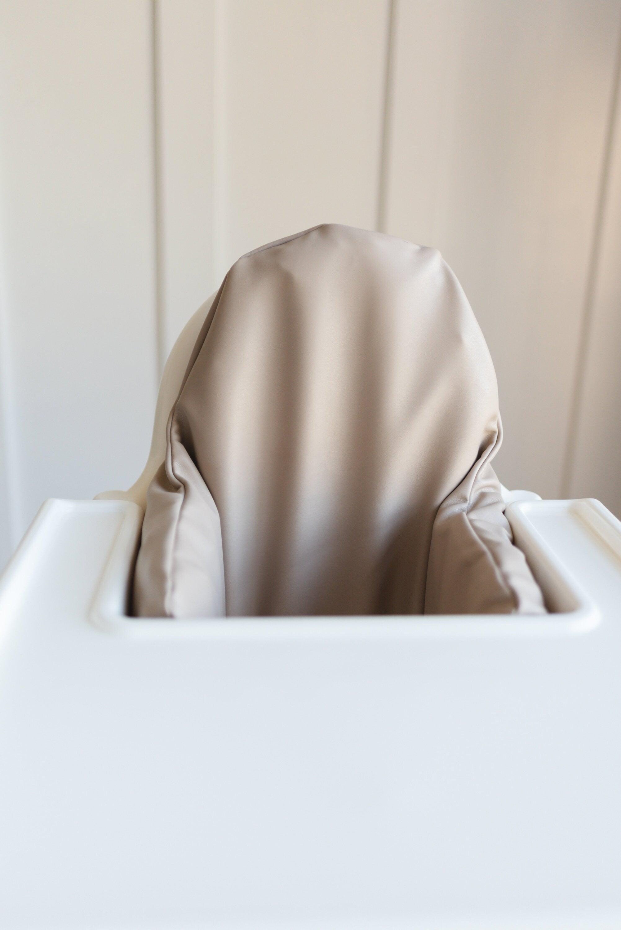 Beige Vegan Leather Ikea Antilop Cushion Cover