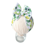 Shamrock St. Patrick's Day Headwrap Bow