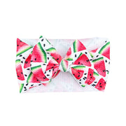 Watermelon Baby Headwrap Bow