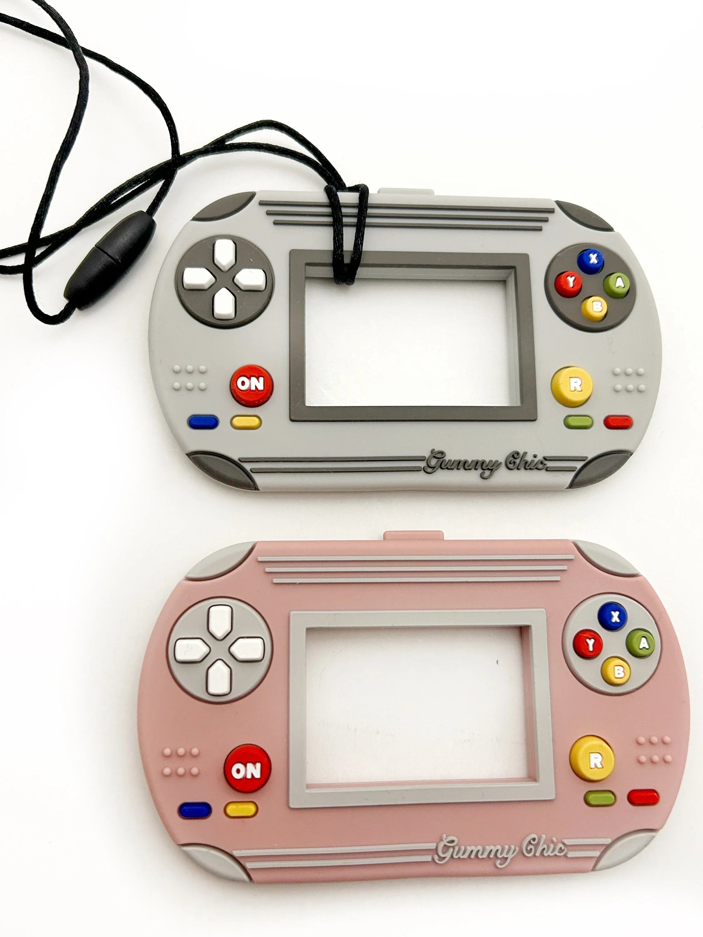 Cool Video Game Sensory Chew Pendant Necklace For Anxiety Relief - Safe For Kids