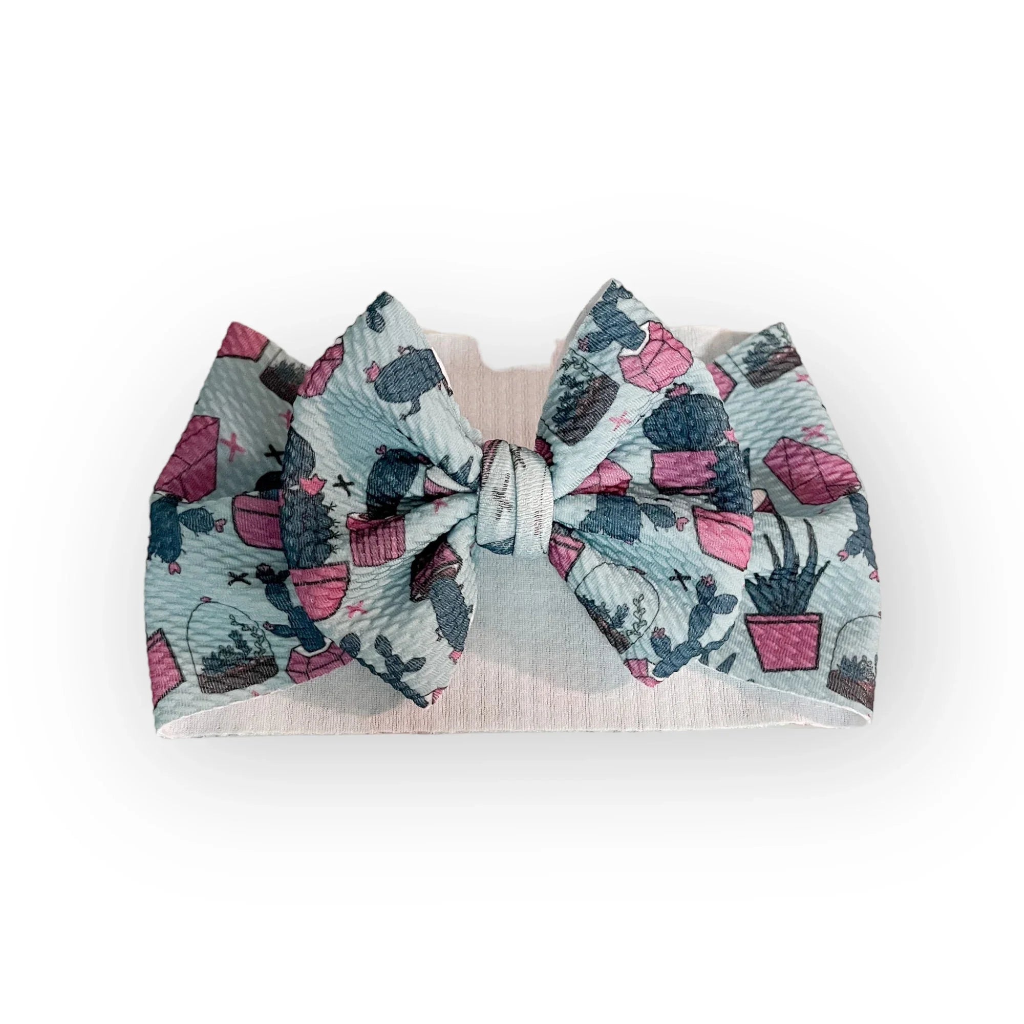 Houseplants Headwrap Bow