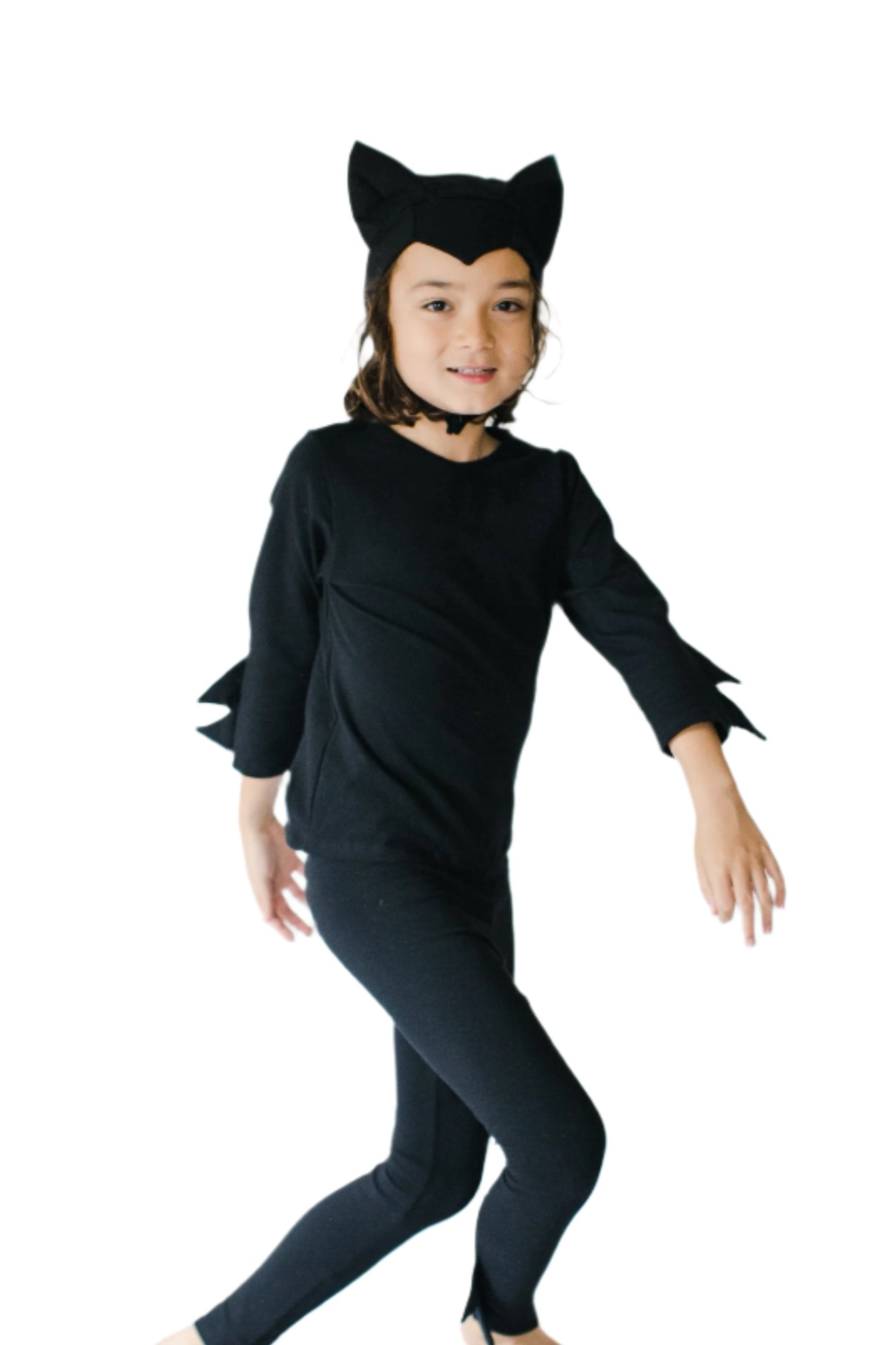 Black Cat Pajama Costume