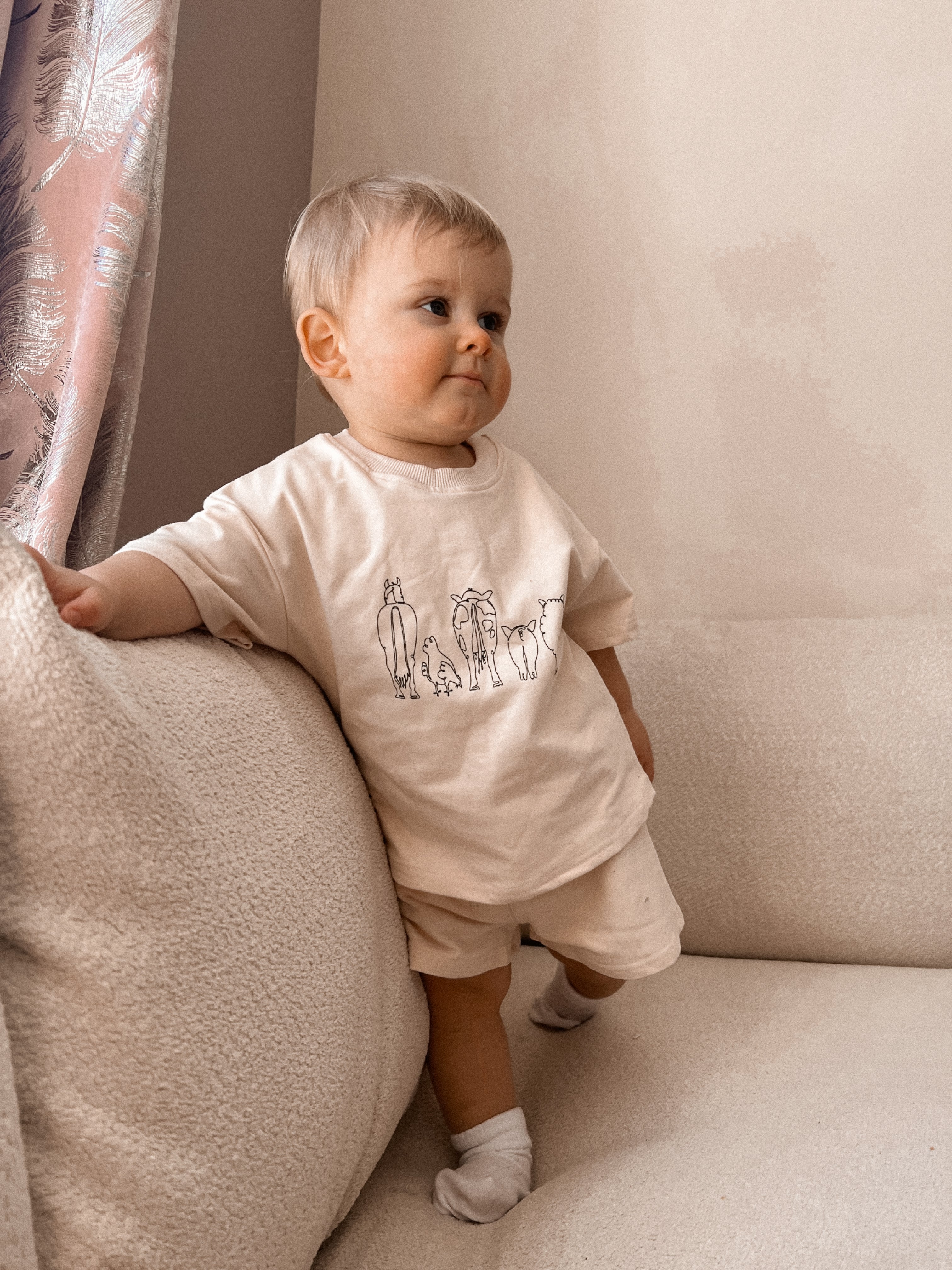 Down On The Farm Short Set