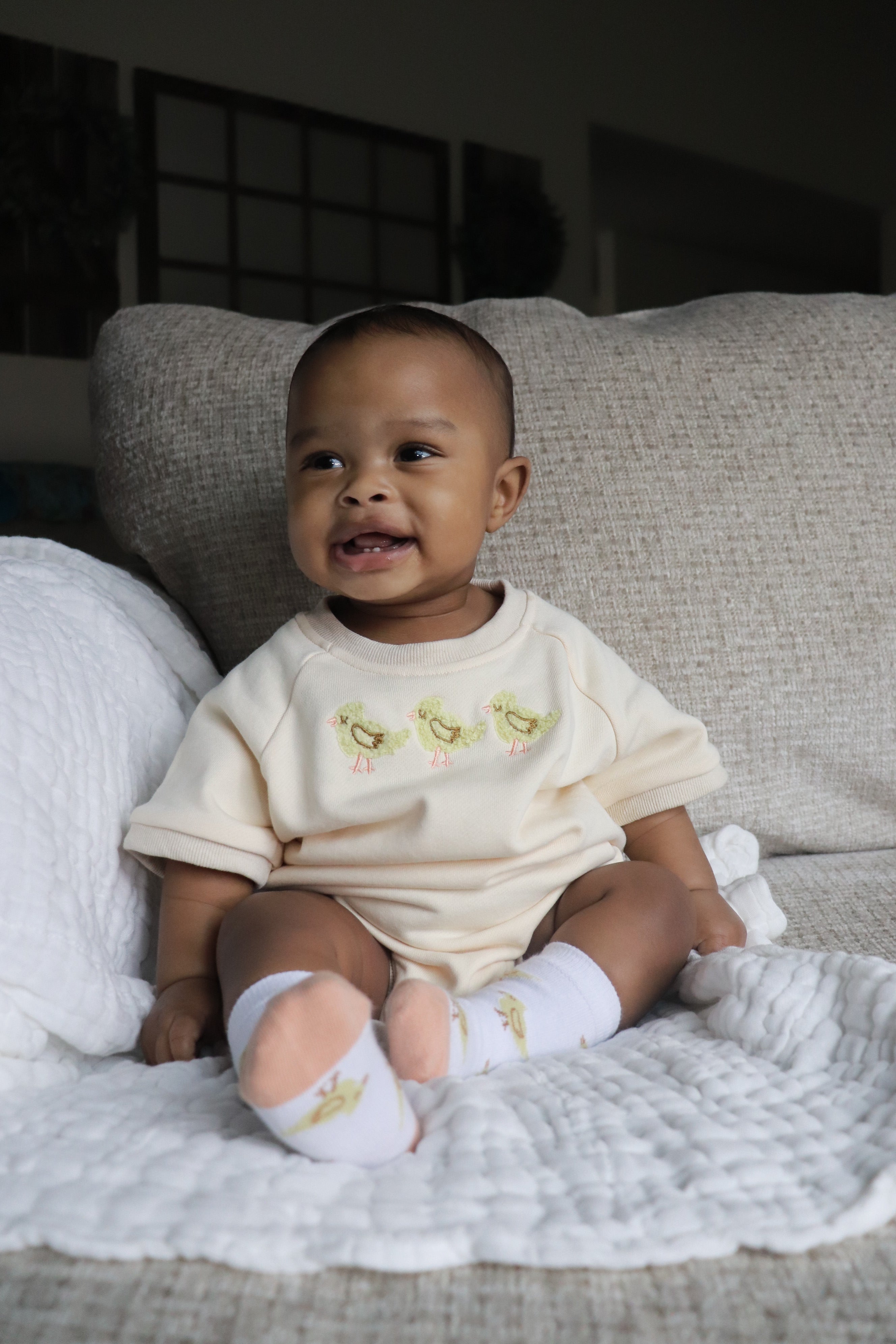 3 Little Ducks Bubble Romper