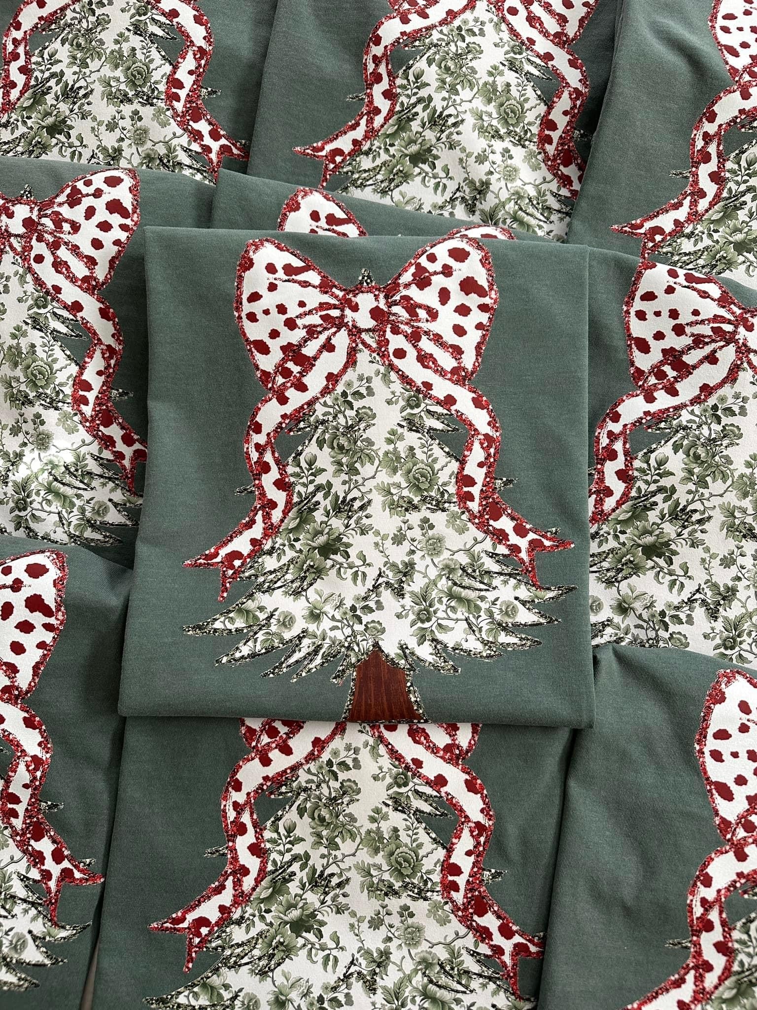 Grandmillenial Christmas On Forest Green Comfort Colors