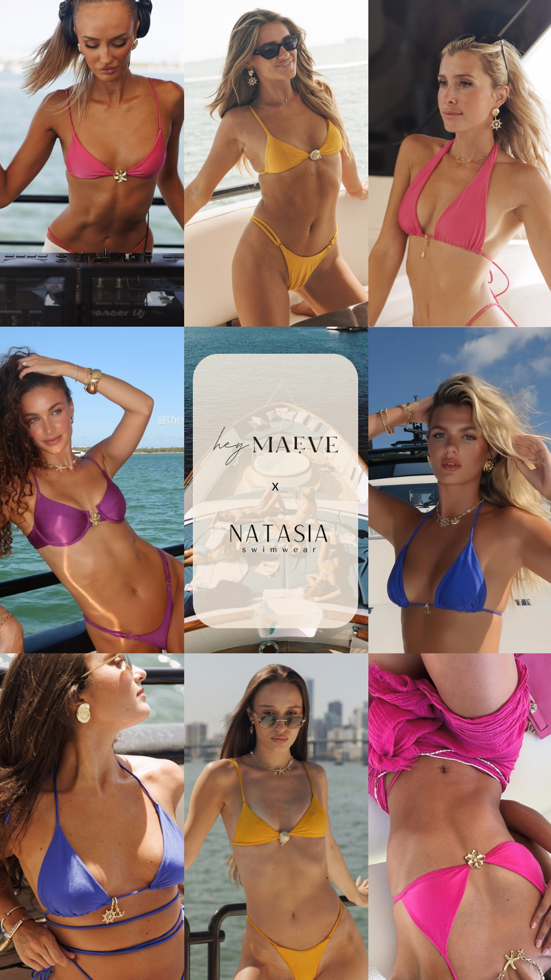 Baia Bikini Brooch Clip