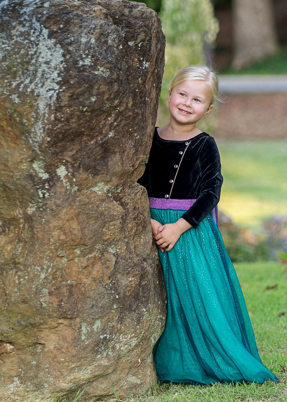 The Winter Princess To Queen Coronation Costume Dress