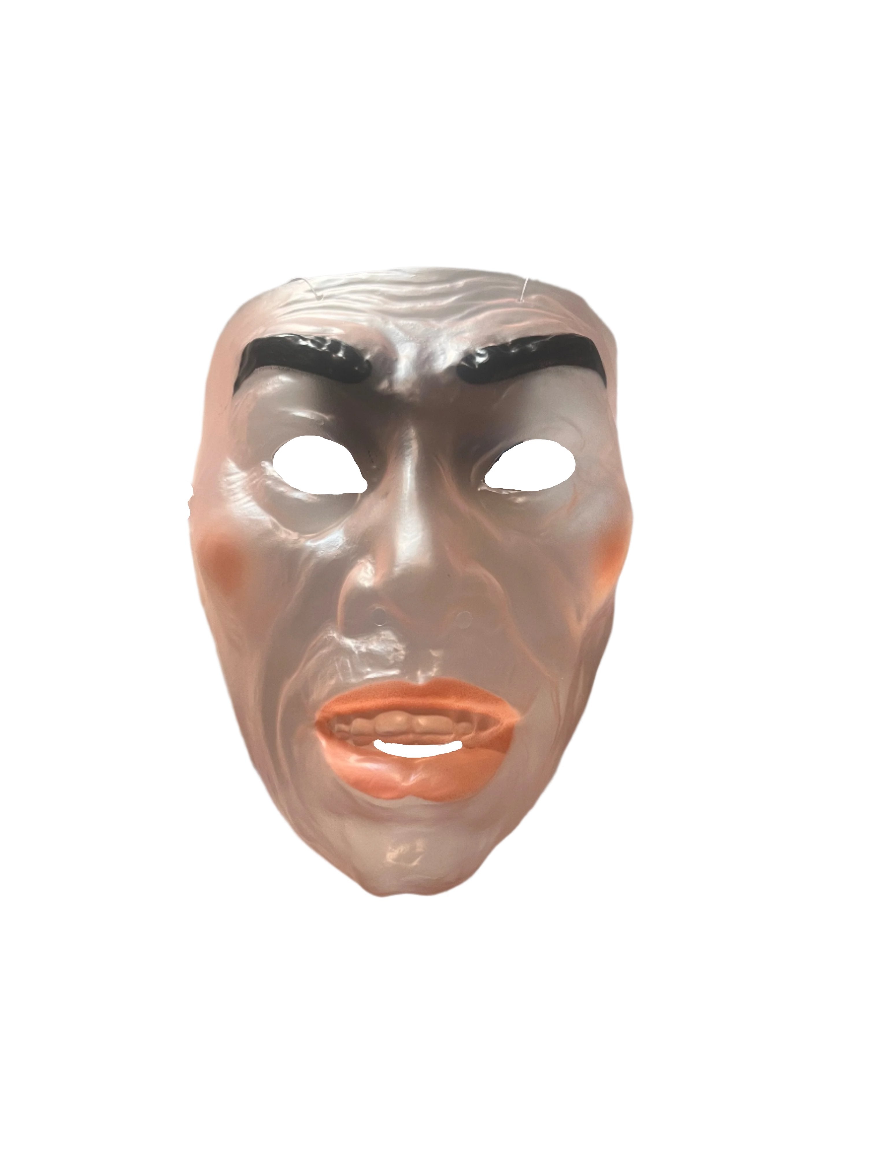 Transparent Male Drama Mask