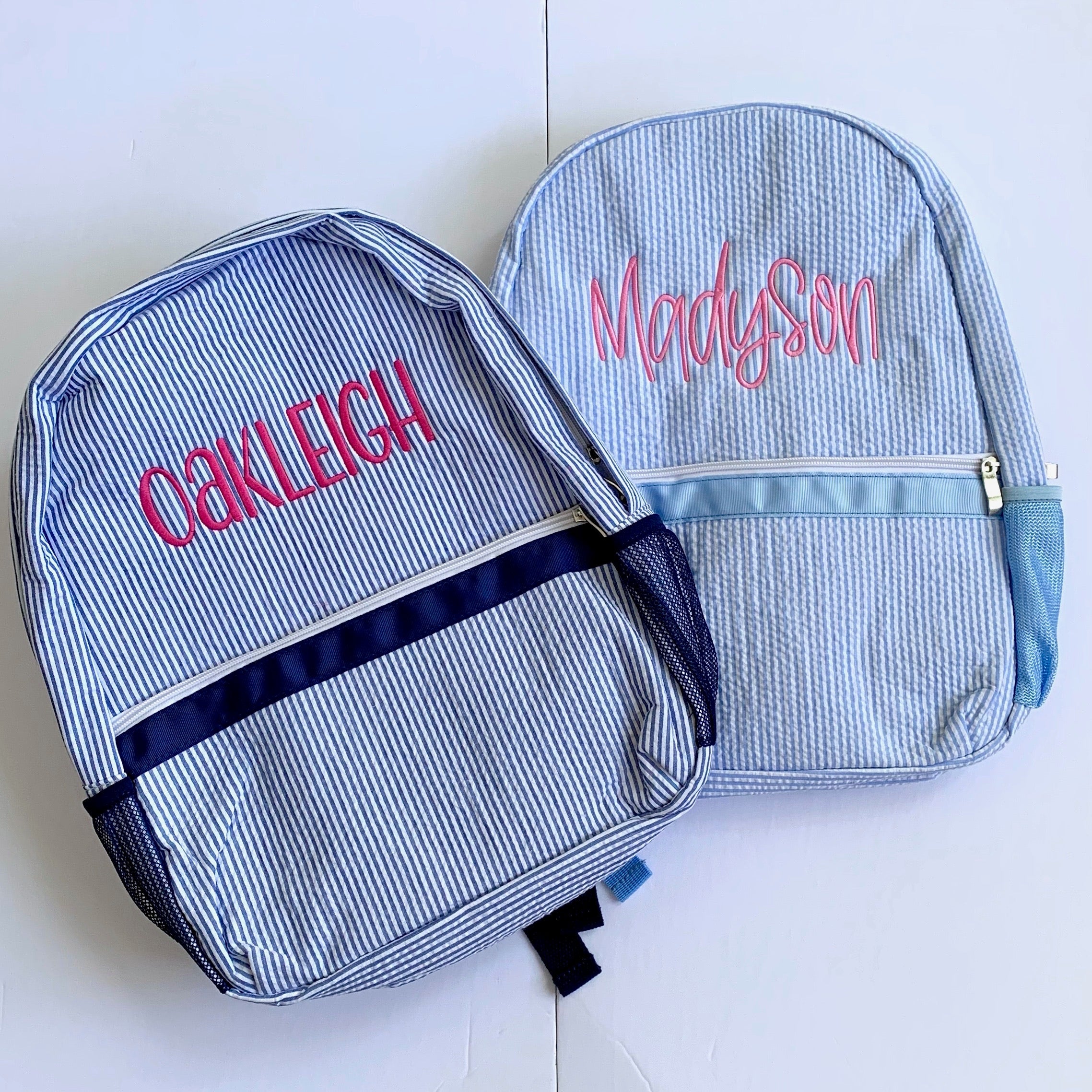Seersucker Full-size Backpack