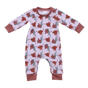 Newborn Mamas Boy Highland Romper