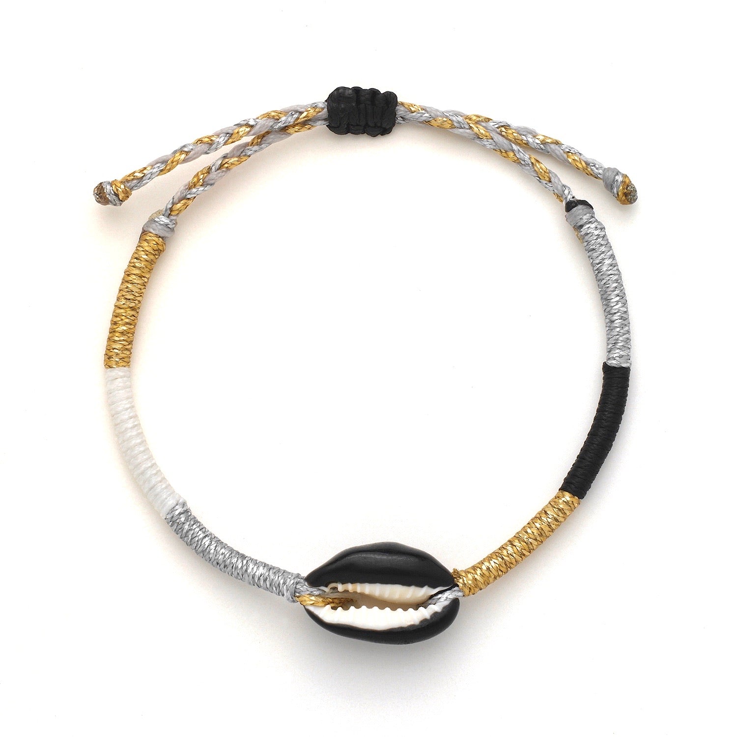 Black Candy Shell Bracelet