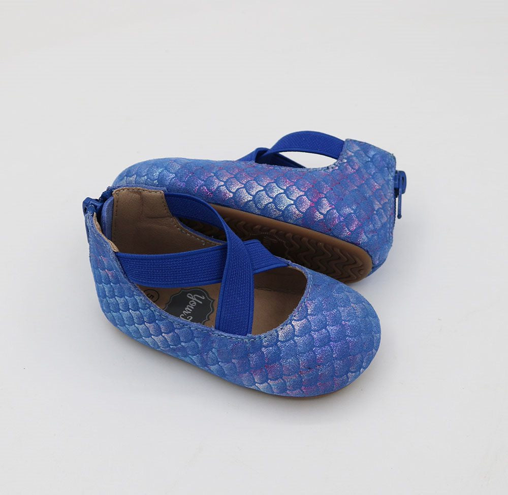 Zipper Ballet - Blue Mermaid Scales