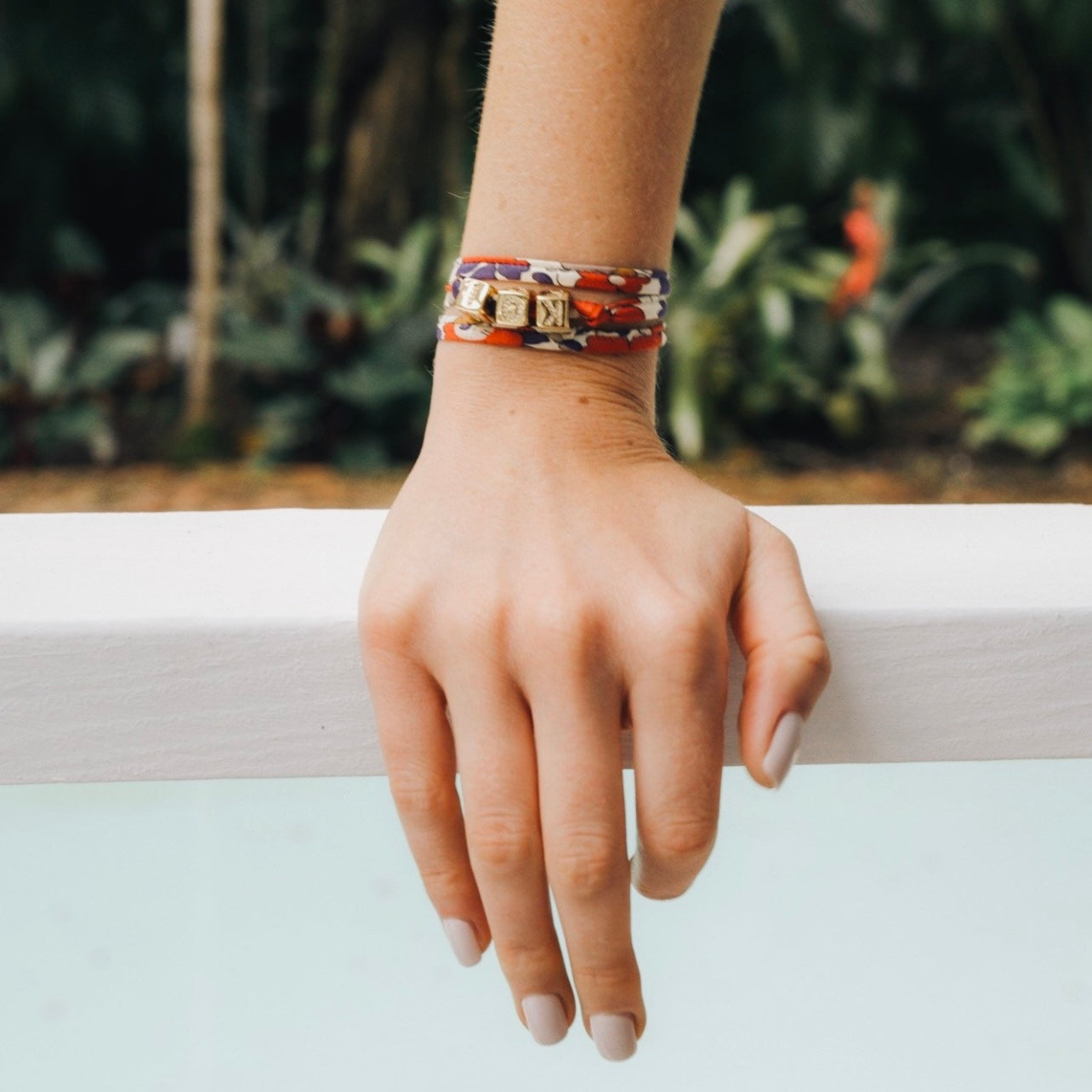 Liberty Gold Initial Charm Necklace