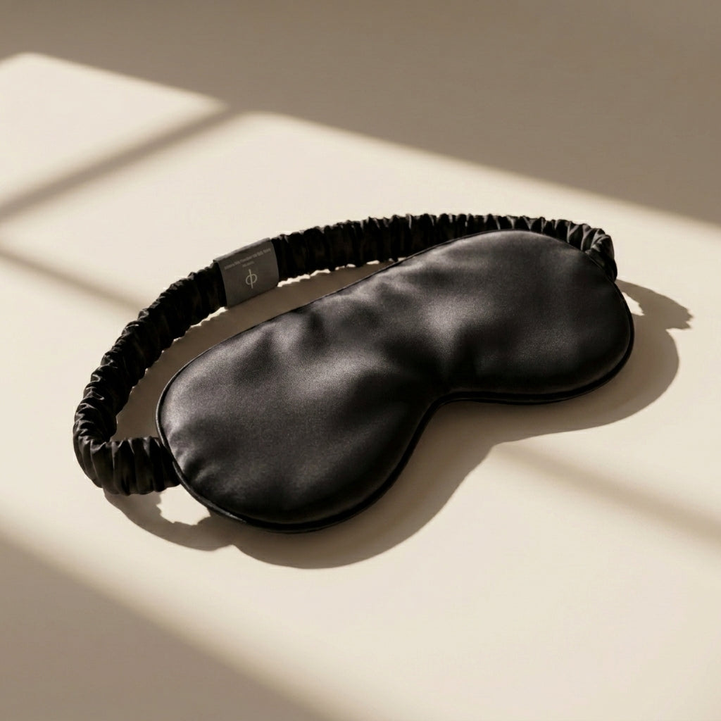 100%  Mulberry Silk Sleep Mask For Adults - Blackout Eye Mask