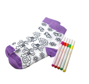 Color Your Own Socks Kit