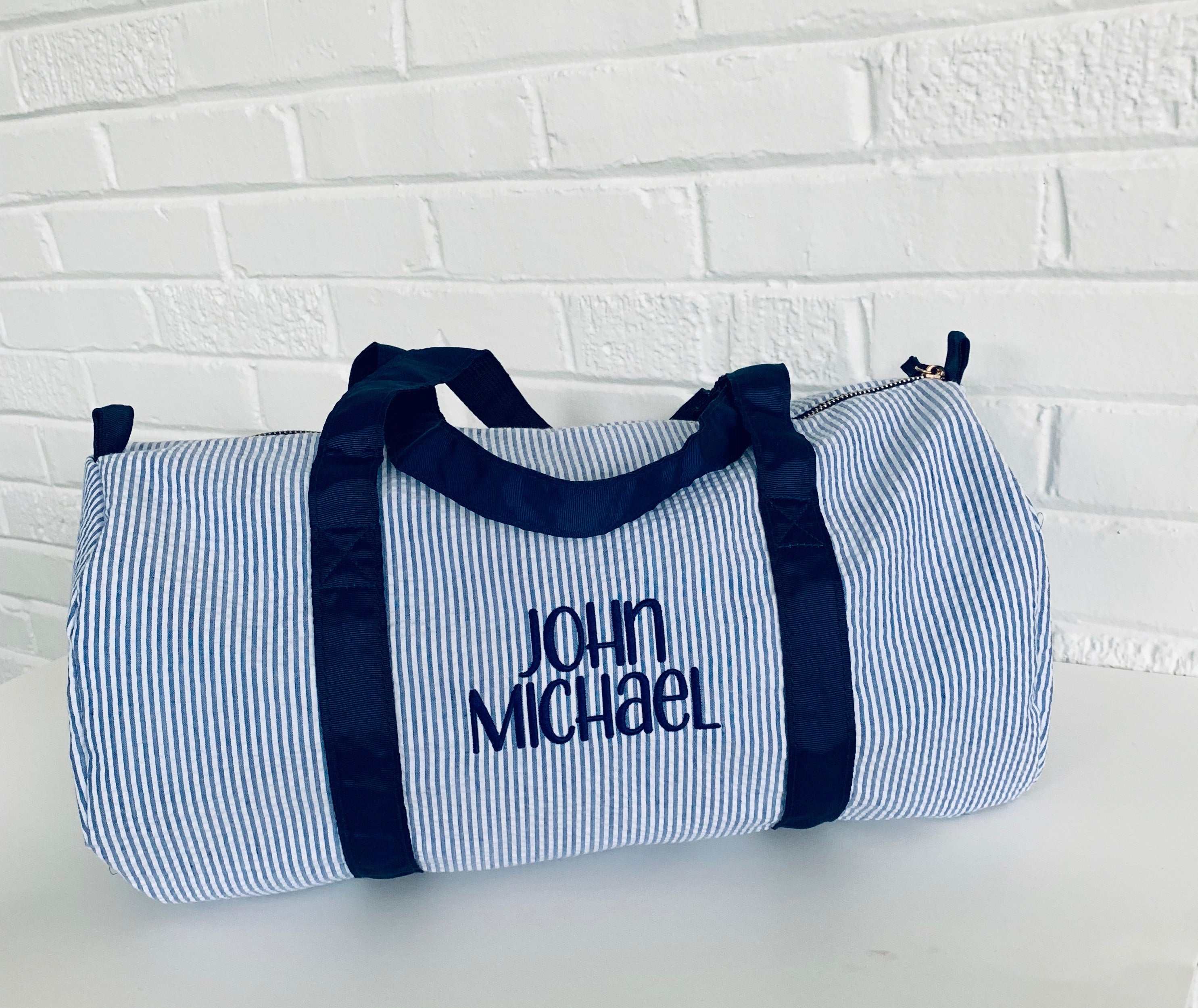 Seersucker Duffels