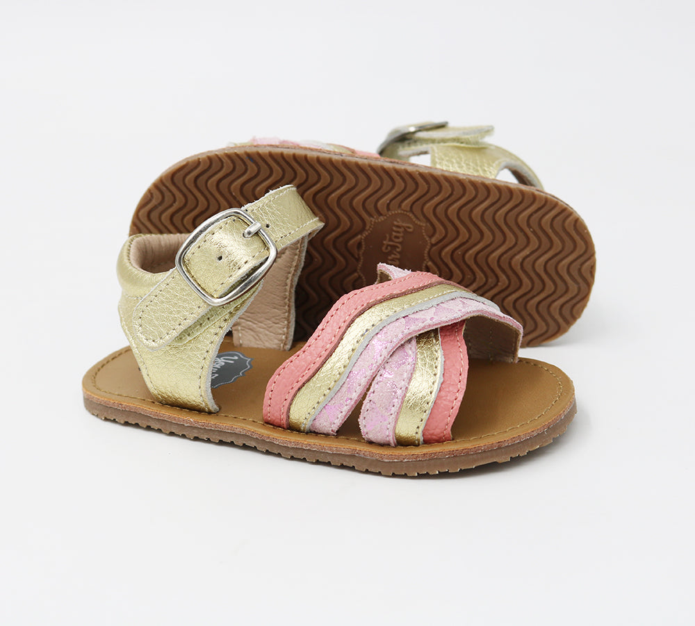 Waverly Gold Sandals