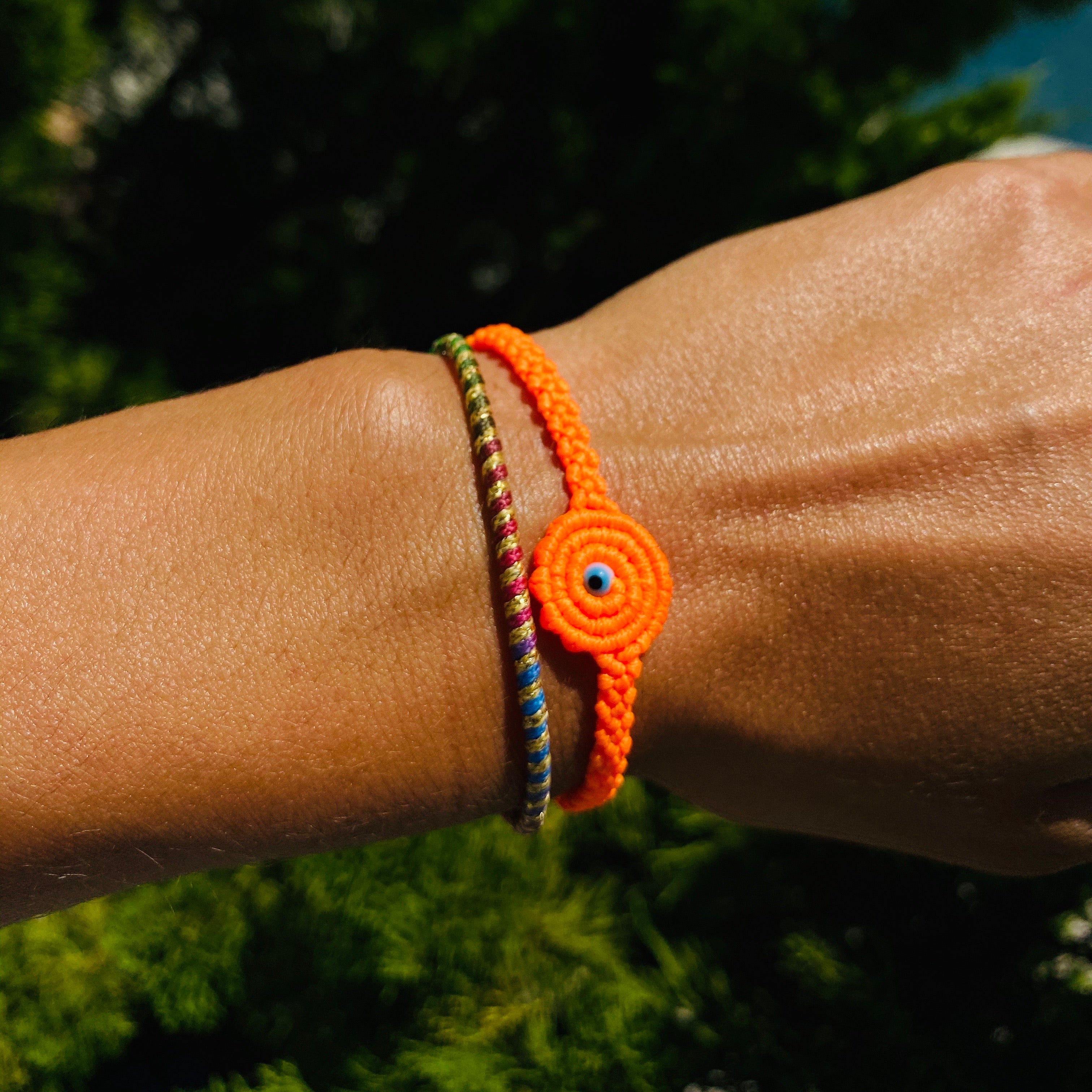 Circular Evil Eye Bracelet
