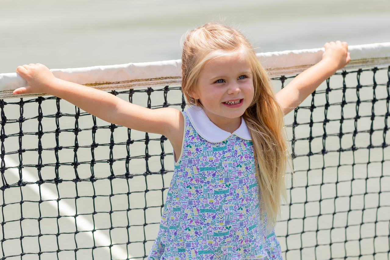 Tennis Posie Play Dress - Tennis - Match Set Multi