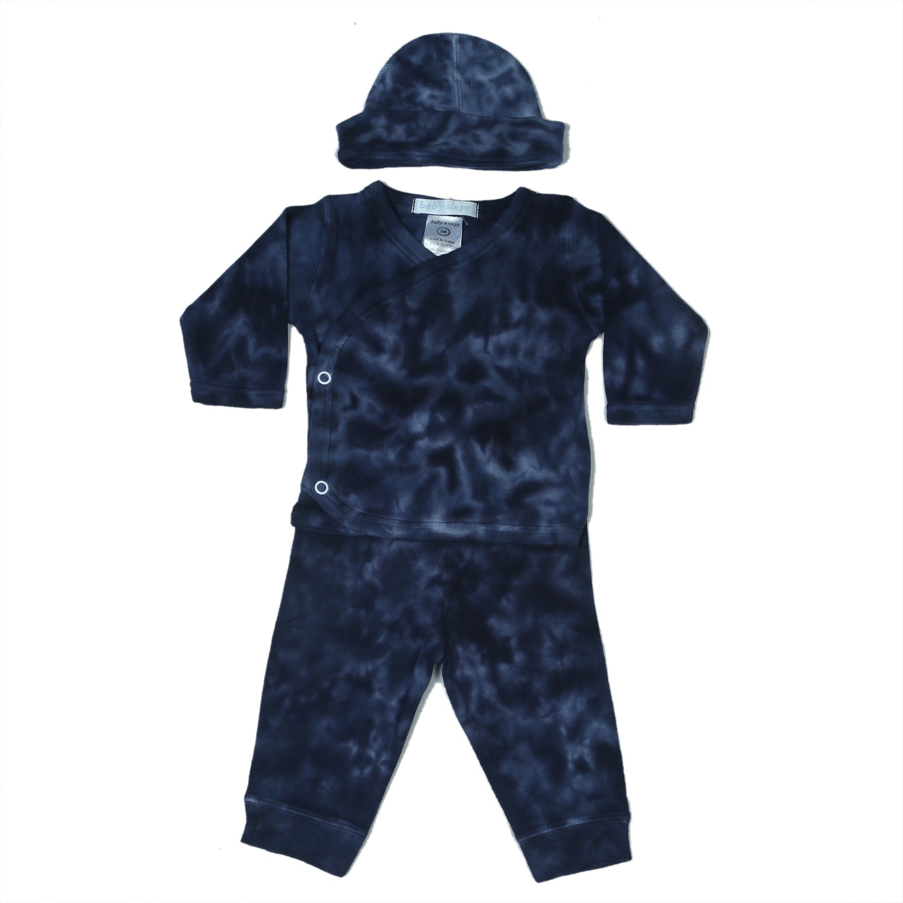 ️baby Tie Dye 3 Piece Set - Navy Crush