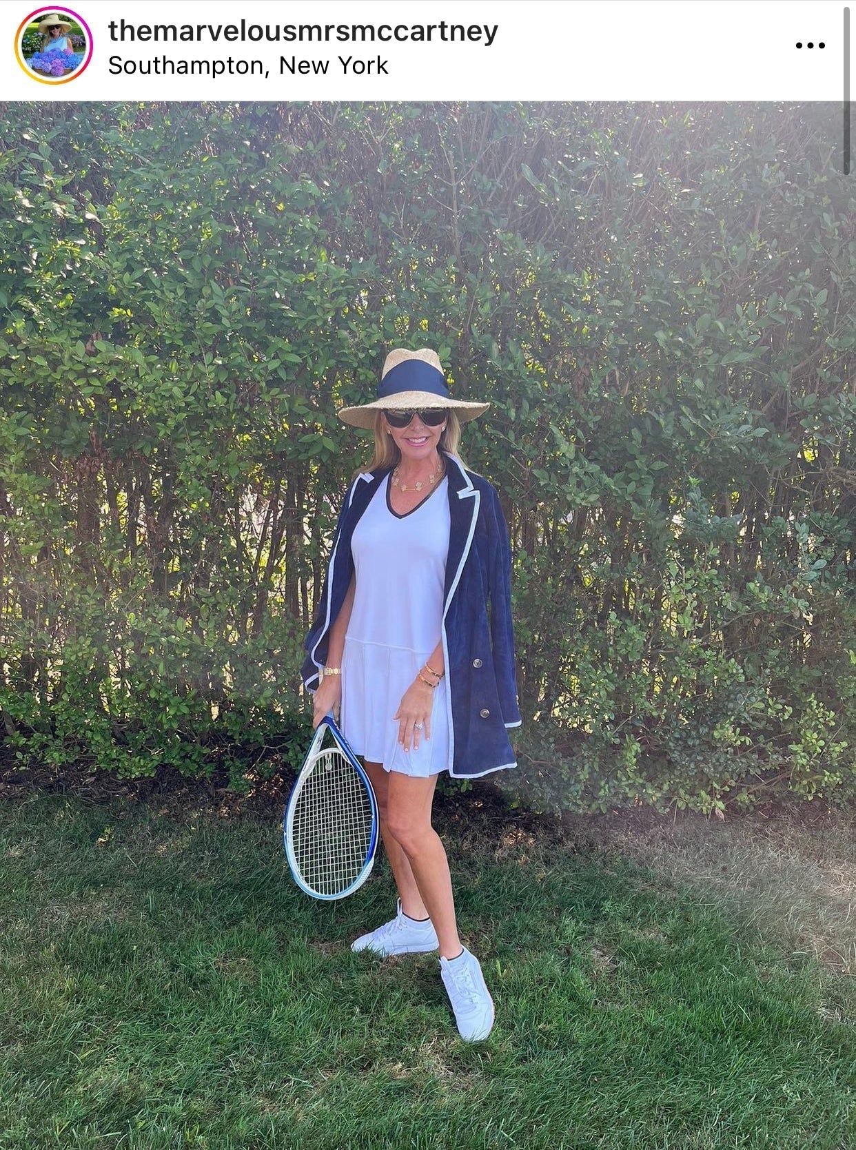 Oleander Sun Hat - Wide French Blue Grosgrain Ribbon