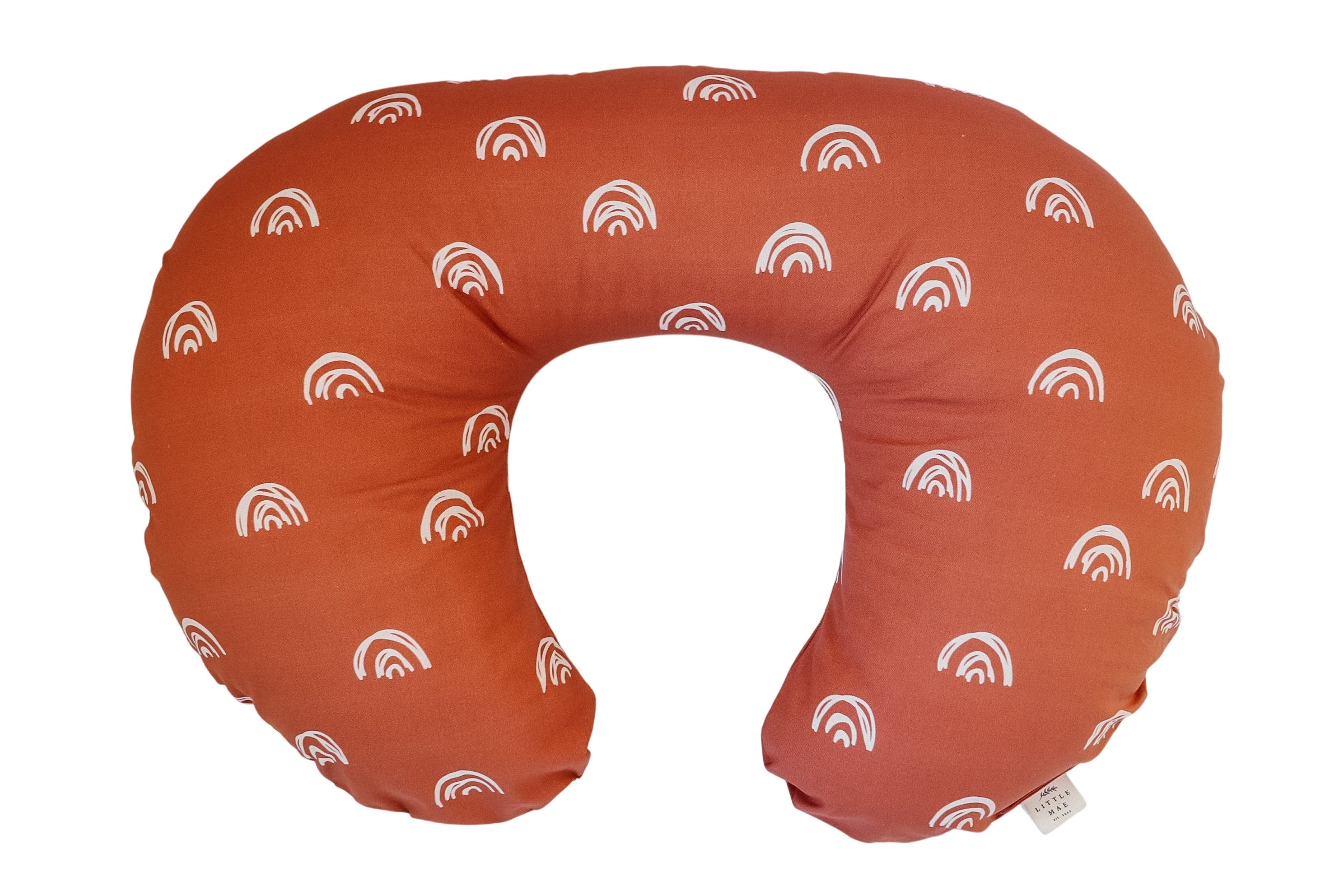 Rust Nursing Pillow Cover