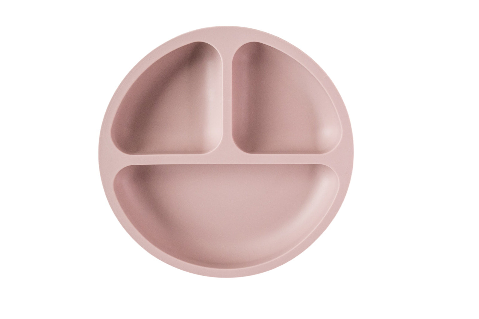 Dusty Rose Silicone Suction Plate