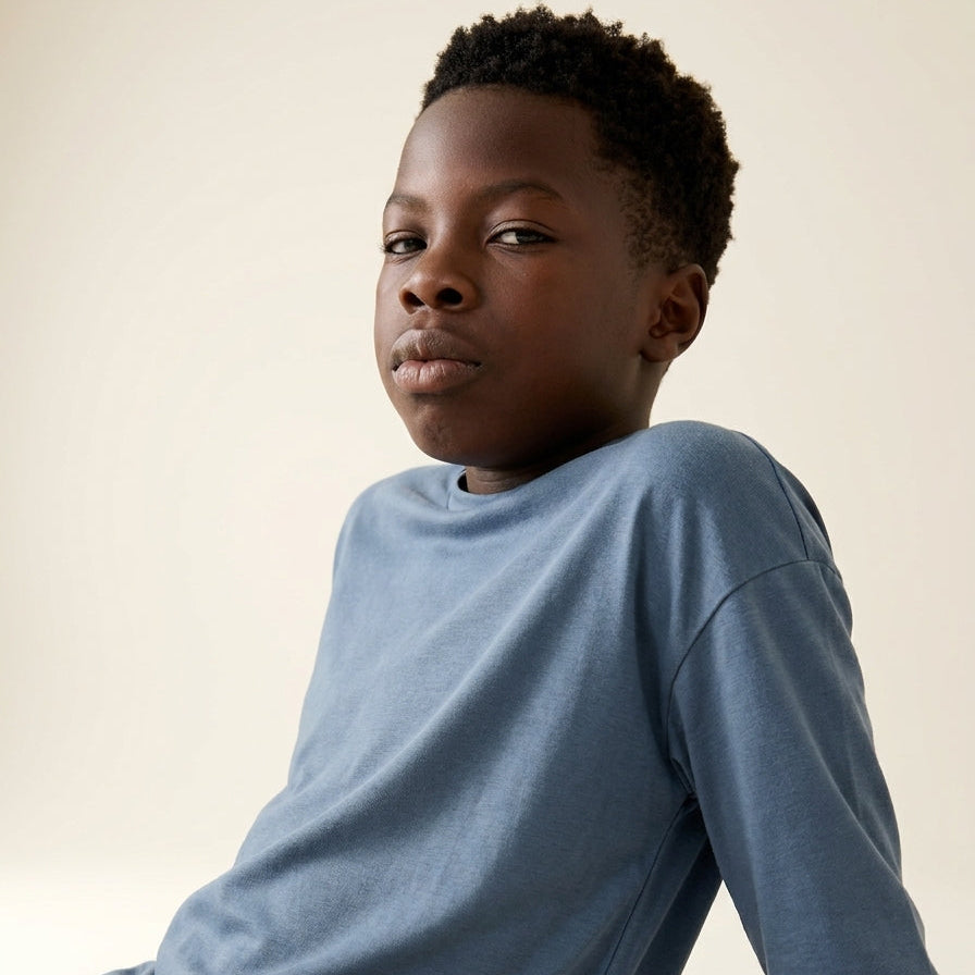 Teens’ Ultra Soft Tencel™ Micro Modal Long Sleeve Thumb-tee