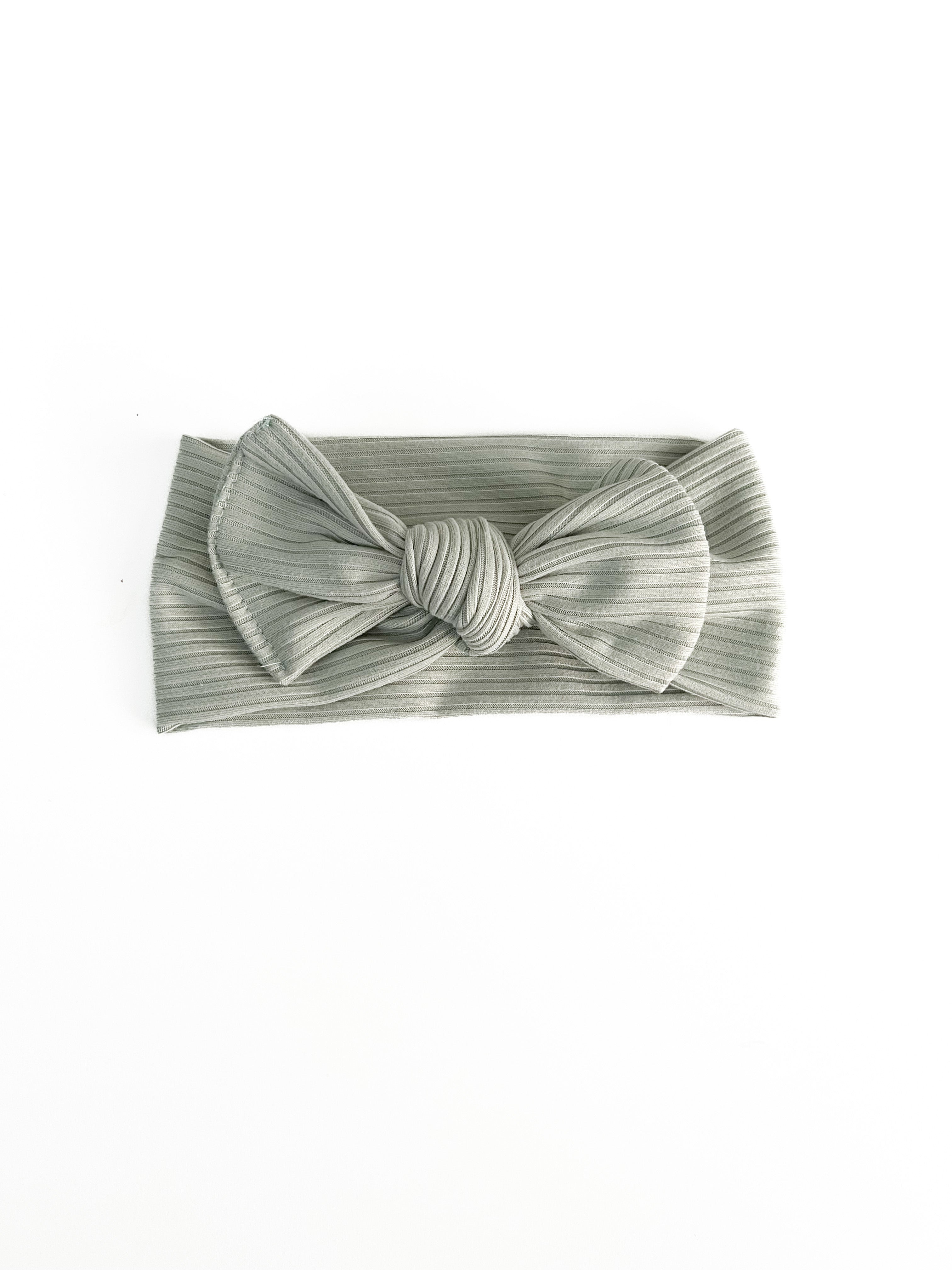 Seafoam Bow Headwrap