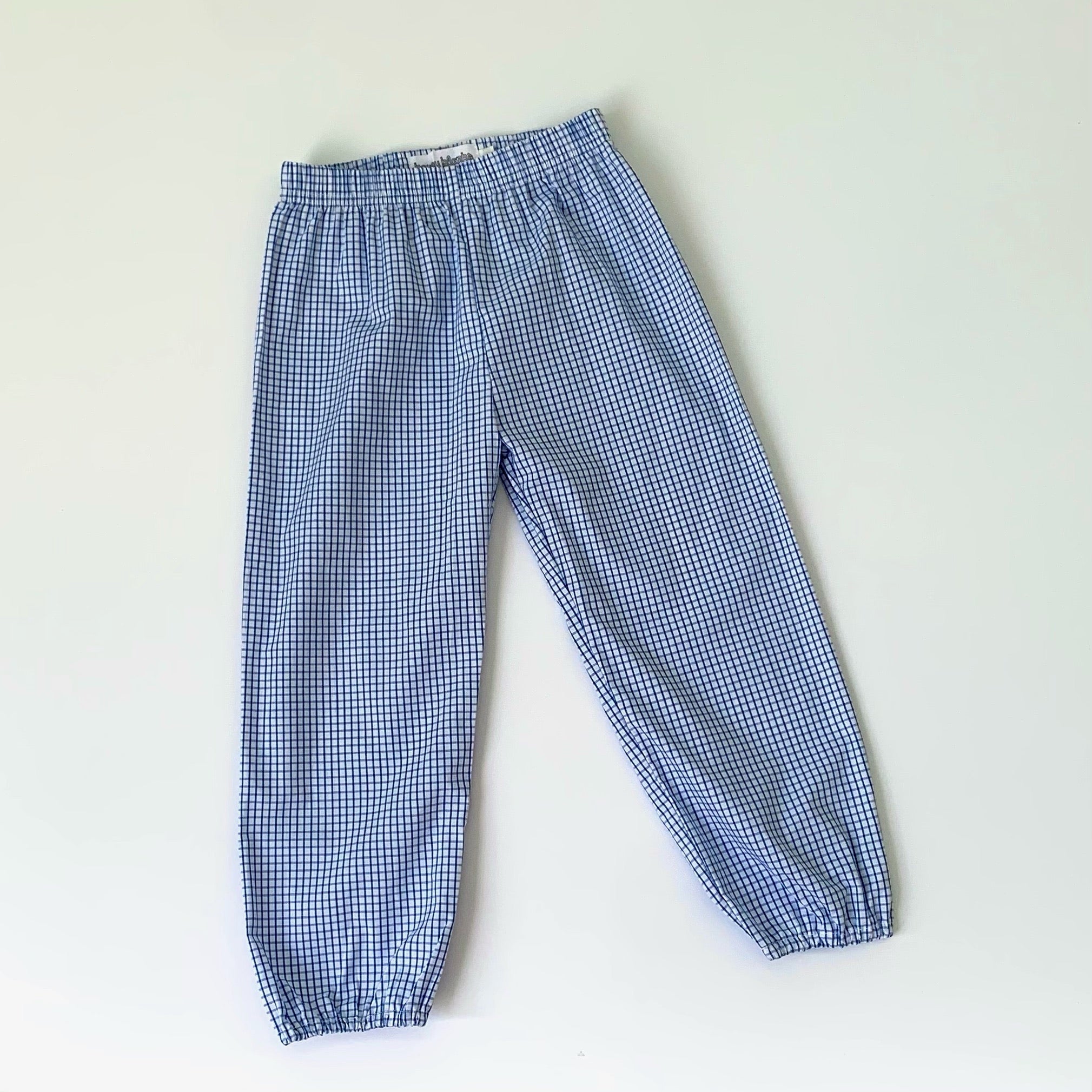 Windowpane Bubble Pants