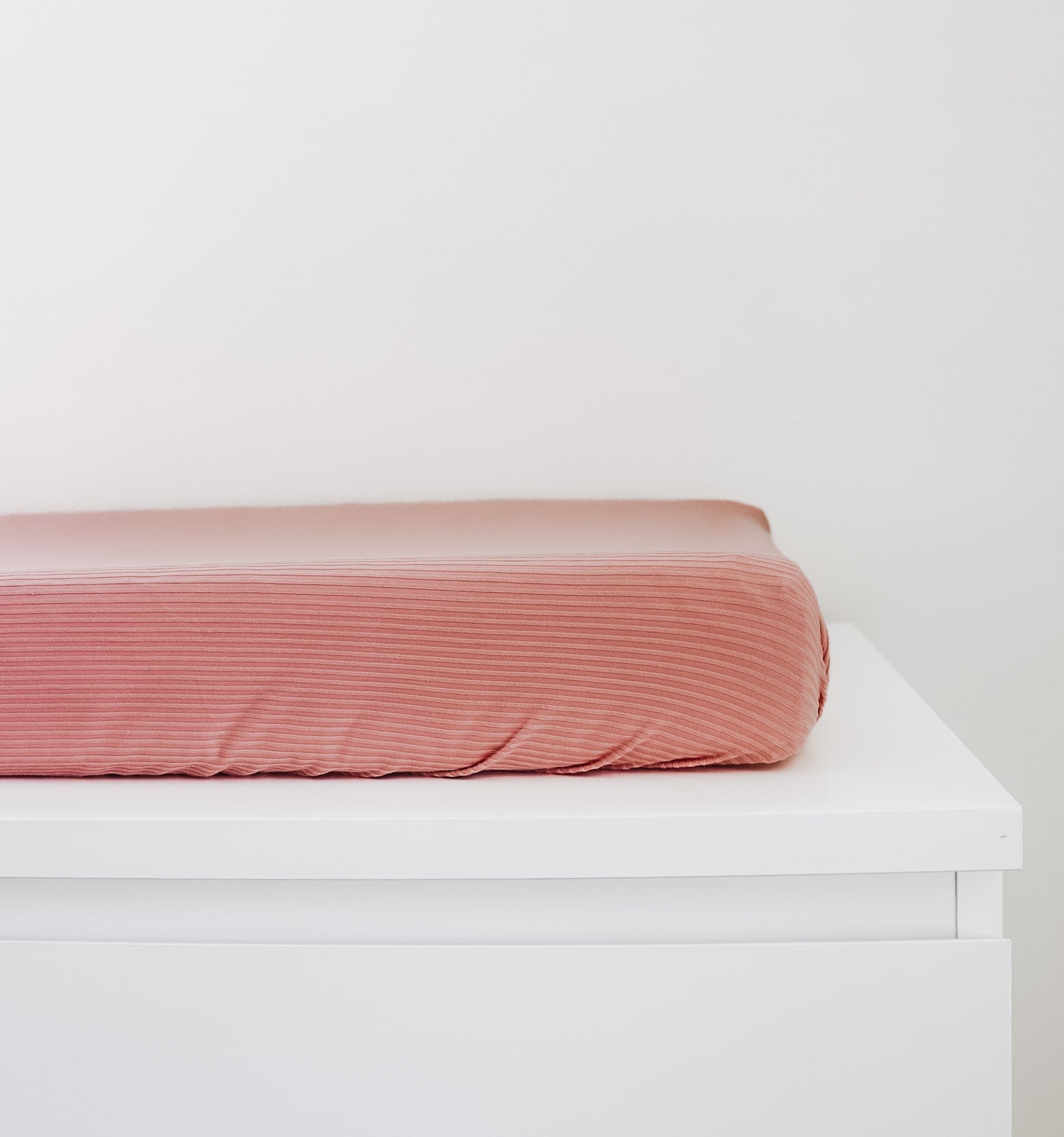 Peony Ribbed Changing Pad Cover