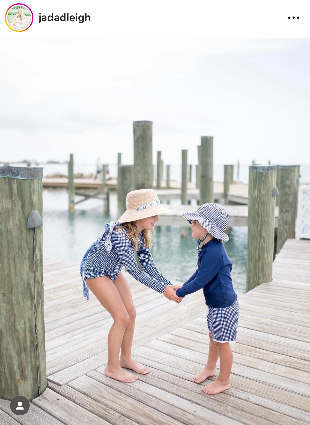 Palmetto Girl’s Hat - Navy Ric-rac Ribbon