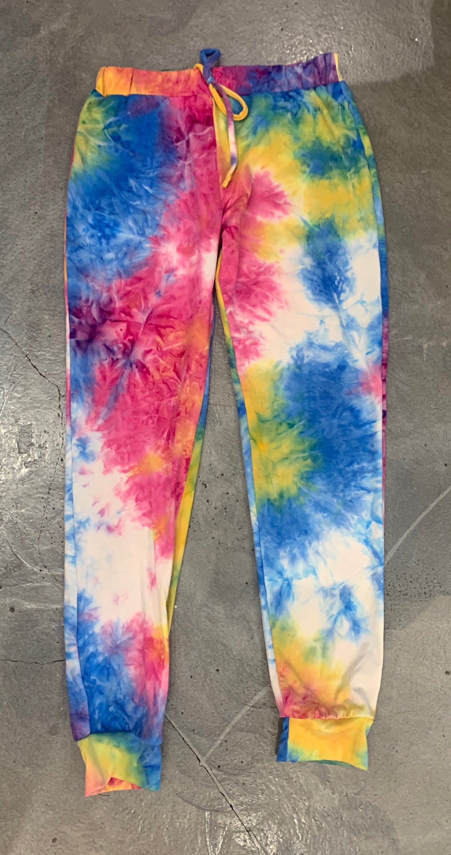 Tweenstyle - Tie Dye Joggers - Rainbow