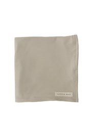 Oat Ribbed Stretch Swaddle (Ships June 8)