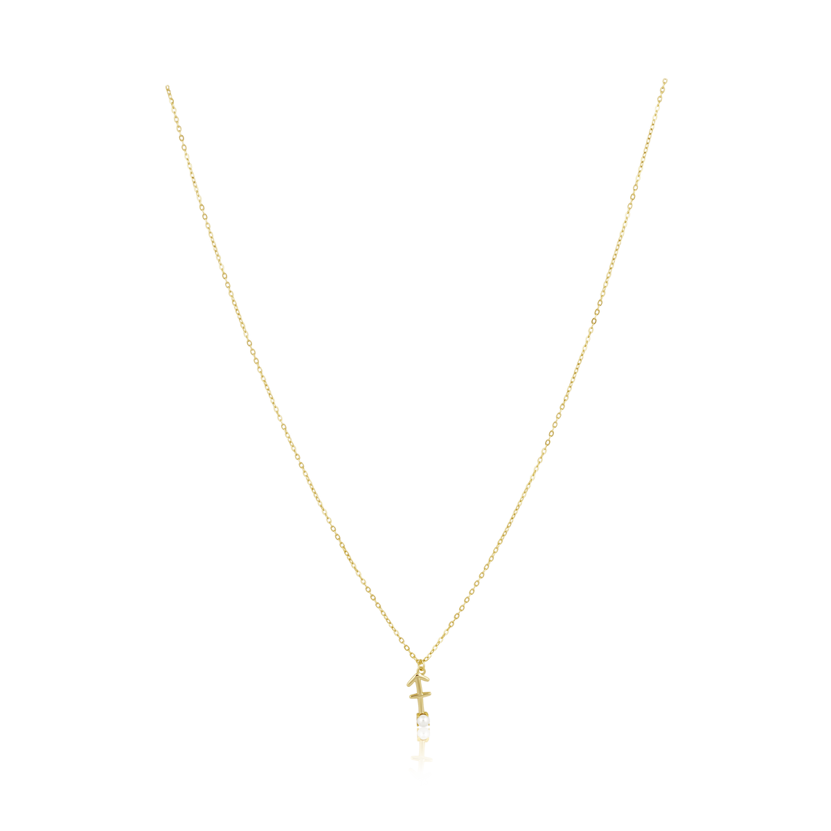Zodiac Pearl Necklace