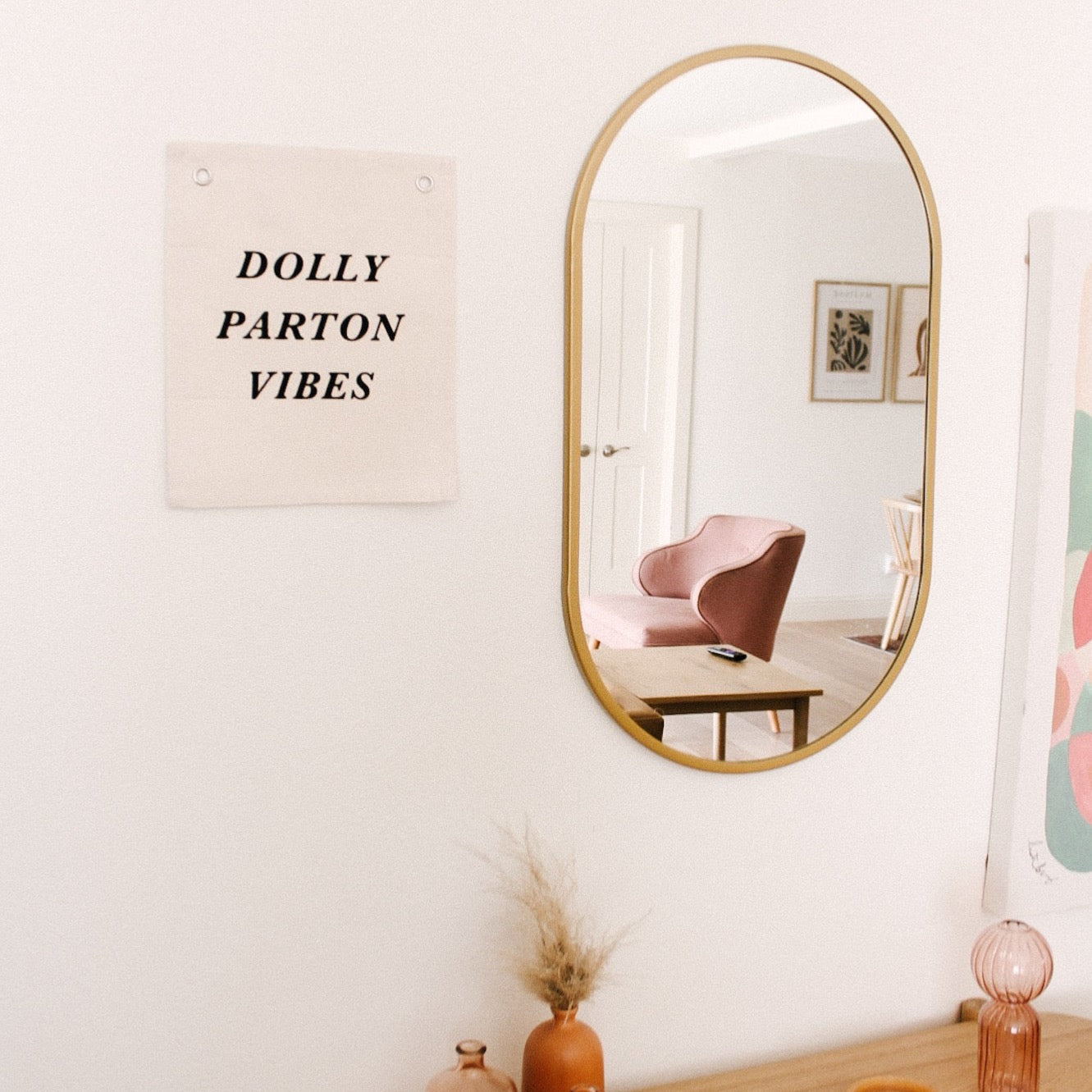 Dolly Parton Vibes Banner