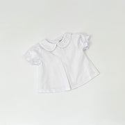 Pleated Peter Pan Diaper Shirt - Girl