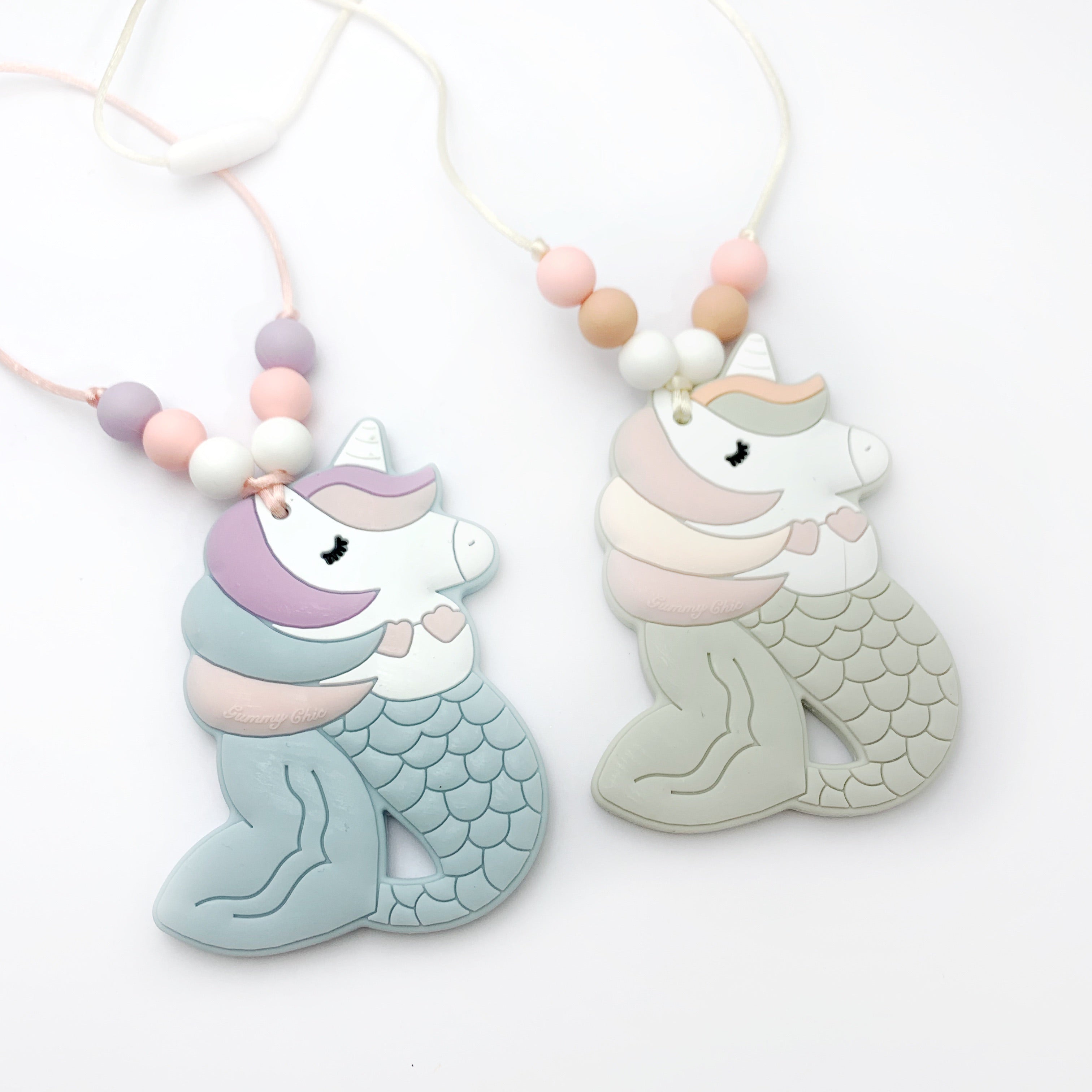 Mermicorn Sensory Chew Necklace | Kid's Sensory Chew Jewelry For Fidgety Hands