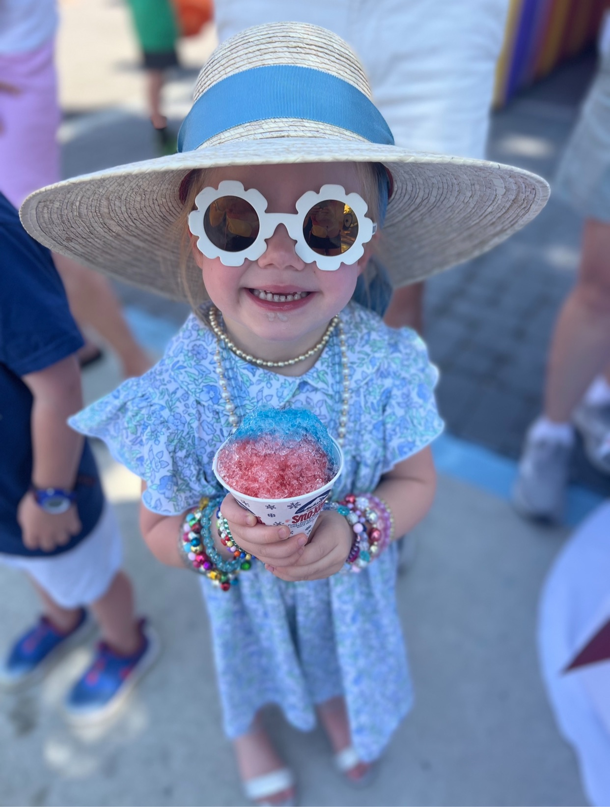 Buttercup Little Girl’s Hat - Chocolate Brown Grosgrain Ribbon