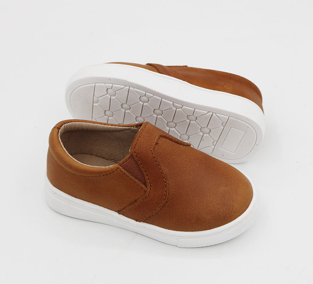 Madison Ave Slip-on Sneakers - Weathered Brown
