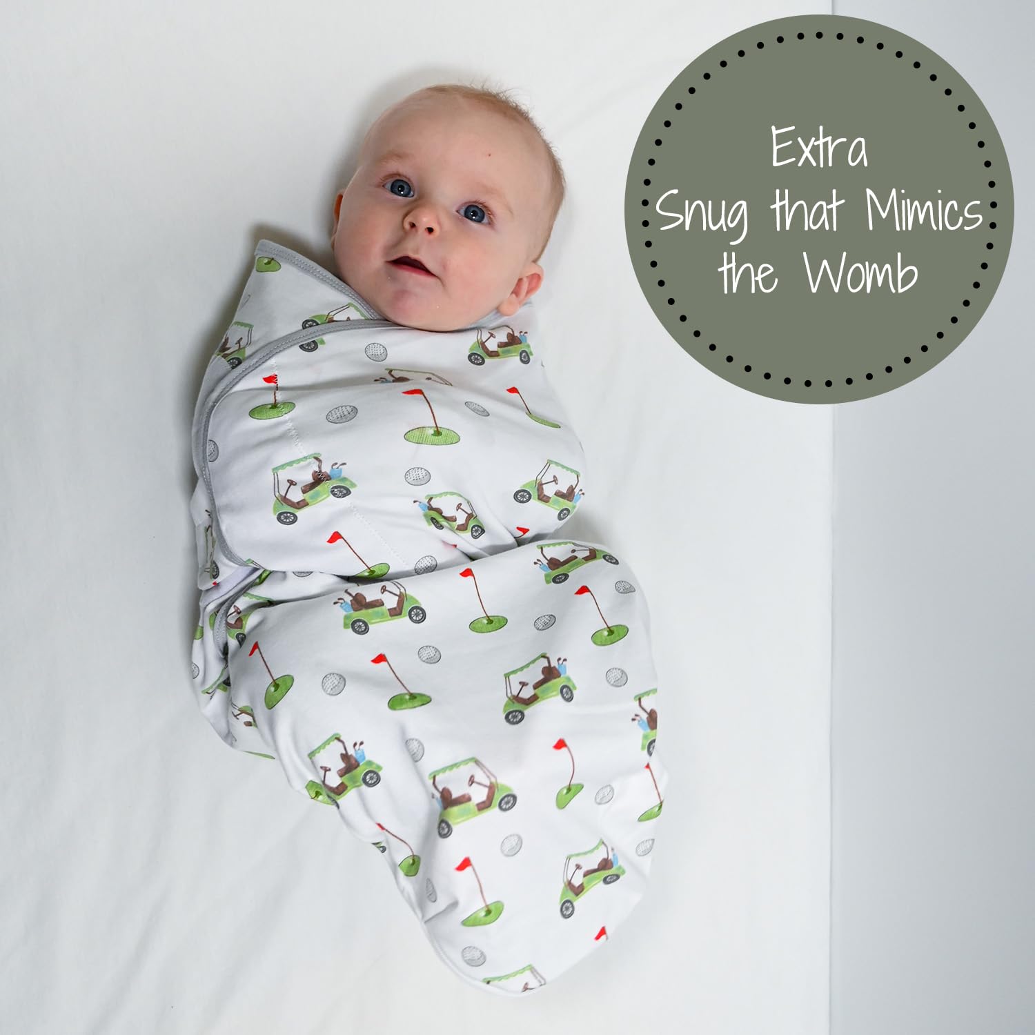Golf A Round Swaddle Sack