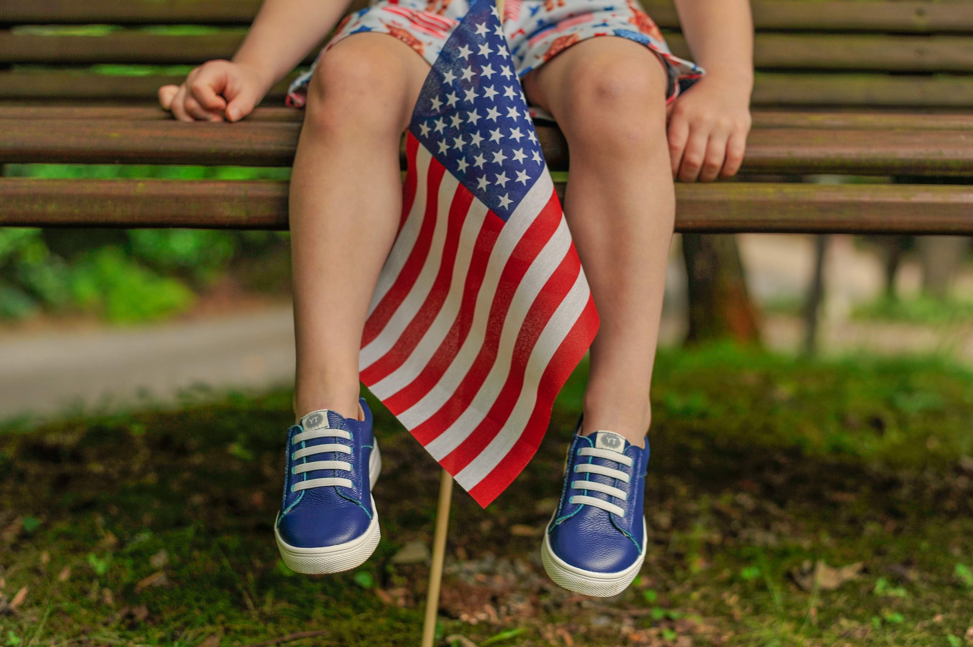 Low Top Sneakers (tennis Shoes) - Navy Blue